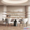 1240634 - DINING ROOM SETS - CORONA - 3D MODEL - 1441