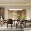 1240638 - DINING ROOM SETS - VRAY  CORONA - 3D MODEL - 1443