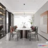 1240666 - DINING ROOM SETS - VRAY  CORONA - 3D MODEL - 1457