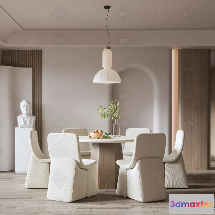 1358231 - Dining Room - 3D Models - 3D Interior Scenes - 135 3D Max