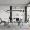 1358617 - Dining Room - 3D Models - 3D Interior Scenes - 141 3D Max