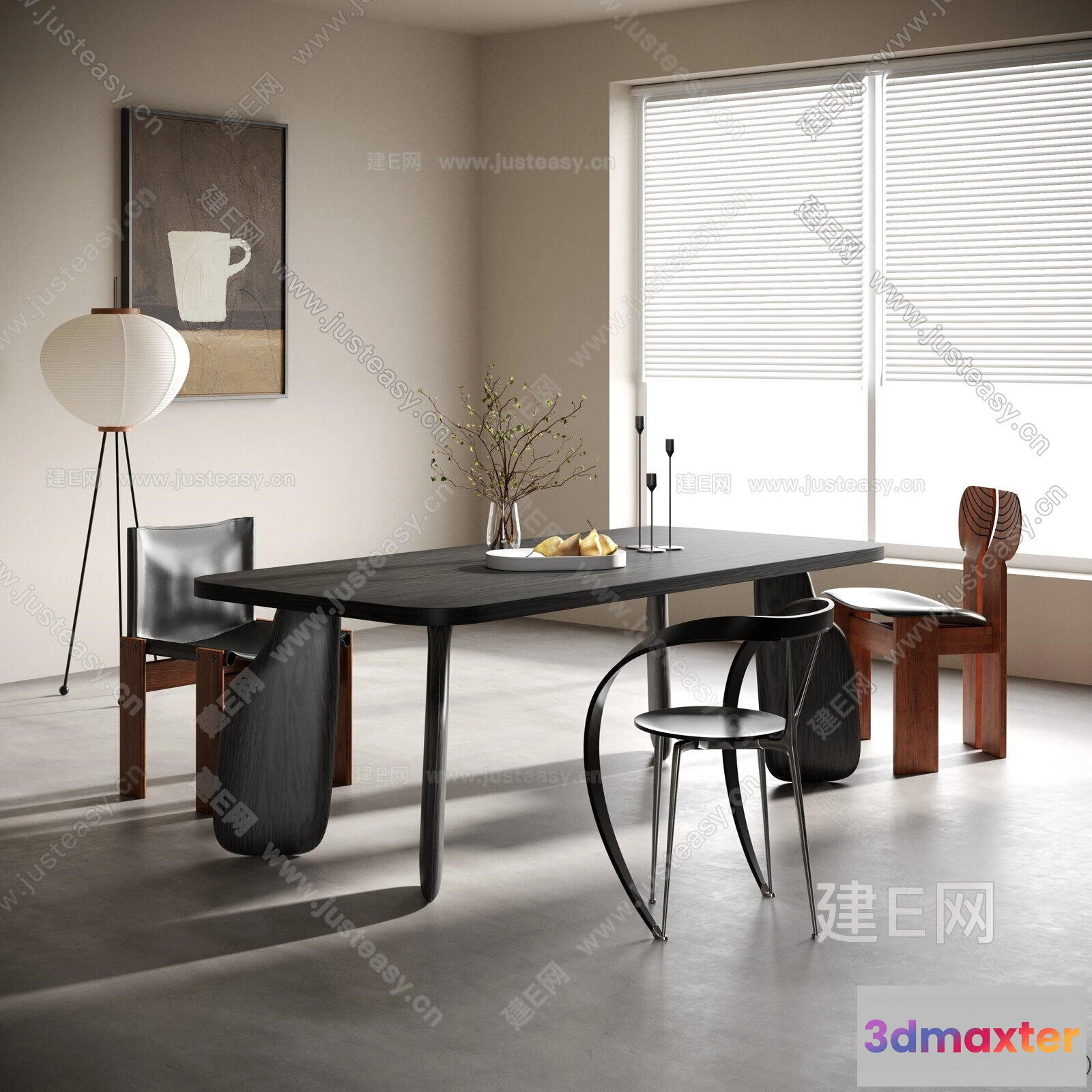 1359333 - Dining Room - 3D Models - 3D Interior Scenes - 152 3D Max