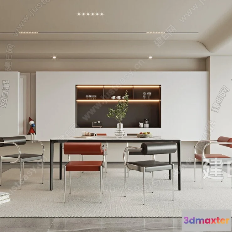 1359470 - Dining Room - 3D Models - 3D Interior Scenes - 154 3D Max