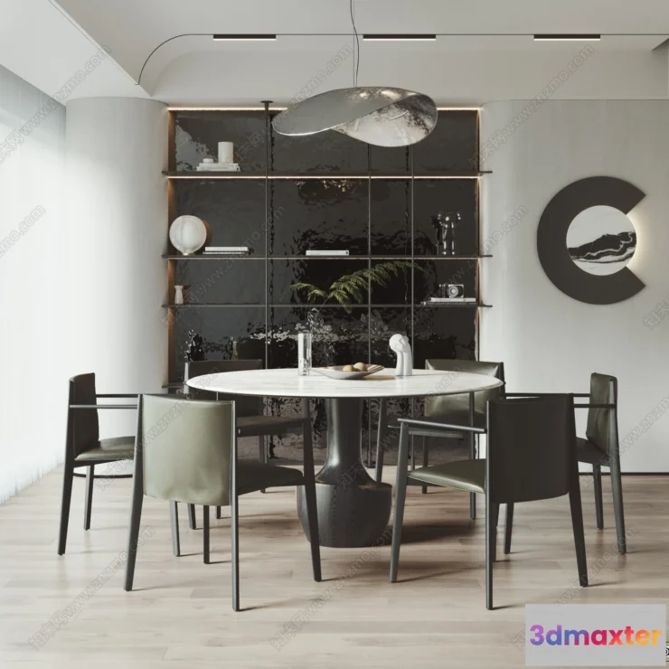 1359538 - Dining Room - 3D Models - 3D Interior Scenes - 155 3D Max