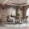 1360948 - Dining Room - 3D Models - 3D Interior Scenes - 177 3D Max