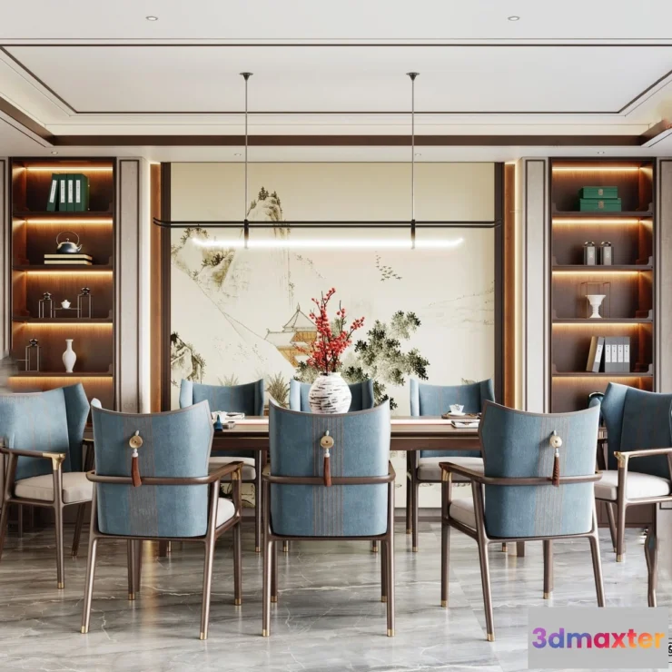 1361353 - Dining Room - 3D Models - 3D Interior Scenes - 183 3D Max