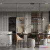 1361440 - Dining Room - Modern Style Interior 3D Scenes - 003 3D Max