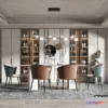 1362056 - Dining Room - Modern Style Interior 3D Scenes - 012 3D Max