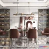 1363629 - Dining Room - Modern Style Interior 3D Scenes - 035 3D Max