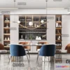 1364040 - Dining Room - Modern Style Interior 3D Scenes - 041 3D Max