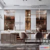 1364926 - Dining Room - Modern Style Interior 3D Scenes - 054 3D Max