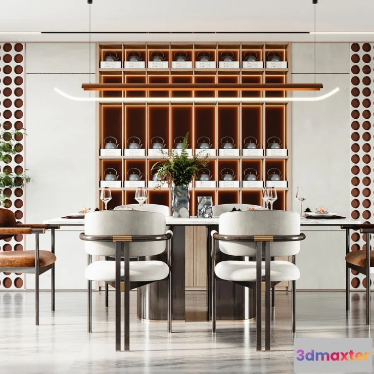 1365109 - Dining Room - 3D Models - 3D Interior Scenes - 239 3D Max