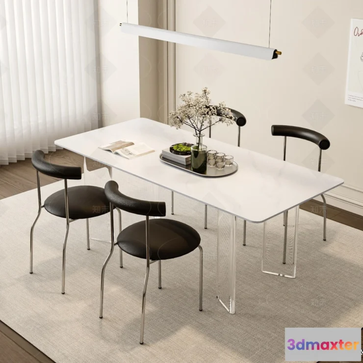 1365300 - Dining Room - 3D Models - 3D Interior Scenes - 242 3D Max