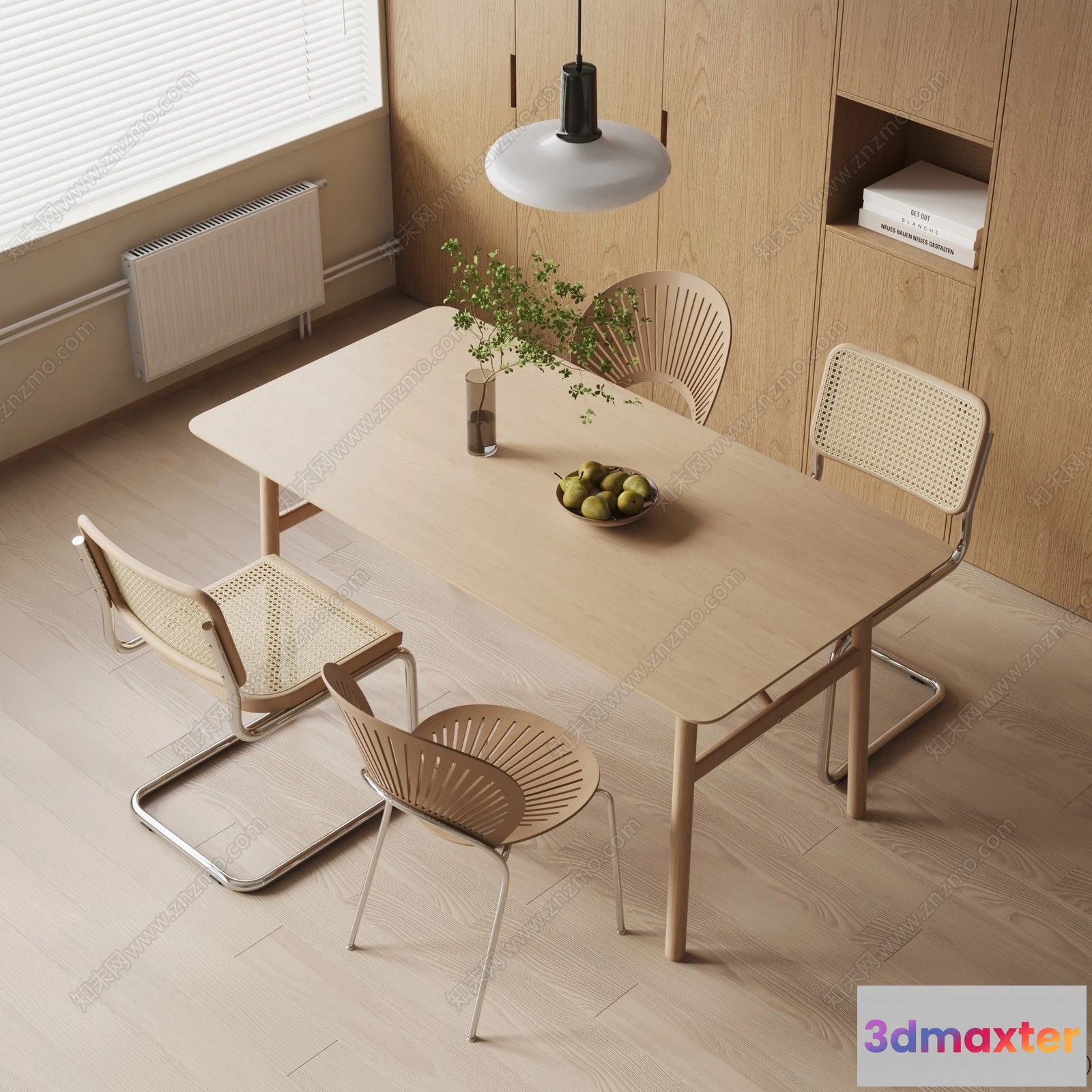 1365428 - Dining Room - 3D Models - 3D Interior Scenes - 244 3D Max