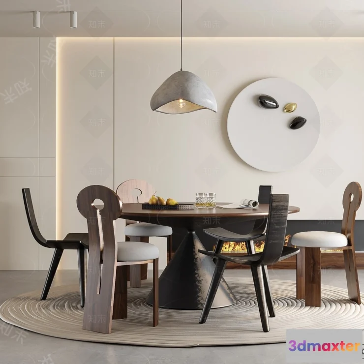 1365484 - Dining Room - 3D Models - 3D Interior Scenes - 245 3D Max
