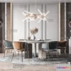 1365555 - Dining Room - Modern Style Interior 3D Scenes - 063 3D Max