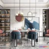 1365686 - Dining Room - Modern Style Interior 3D Scenes - 065 3D Max