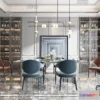 1366018 - Dining Room - Modern Style Interior 3D Scenes - 070 3D Max