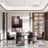 1366082 - Dining Room - Modern Style Interior 3D Scenes - 071 3D Max