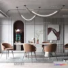 1366286 - Dining Room - Modern Style Interior 3D Scenes - 074 3D Max
