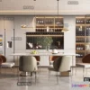 1366478 - Dining Room - Modern Style Interior 3D Scenes - 077 3D Max