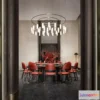 1366517 - Dining Room - Modern Style 3D Scenes - Interior Design - 007 3D Max