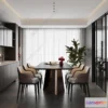 1366545 - Dining Room - 3D Models - 3D Interior Scenes - 260 3D Max