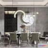 1366618 - Dining Room - Modern Style Interior 3D Scenes - 079 3D Max