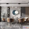 1367481 - Dining Room - Modern Style Interior 3D Scenes - 092 3D Max