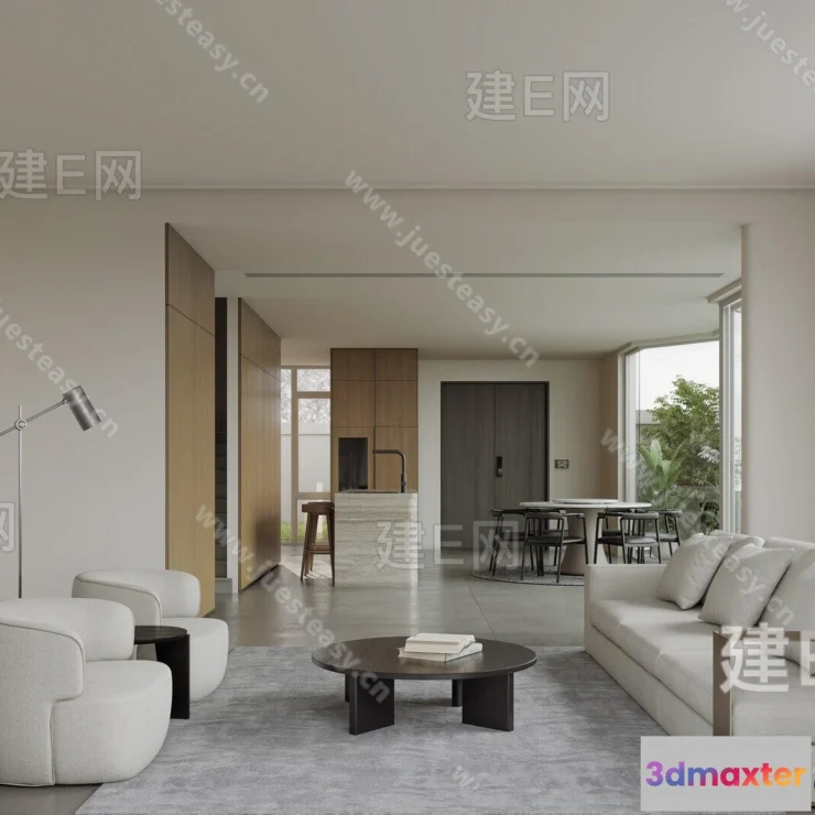 1367693 - Dining Room - 3D Models - 3D Interior Scenes - 277 3D Max