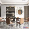 1367900 - Dining Room - Modern Style Interior 3D Scenes - 098 3D Max