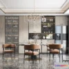 1368032 - Dining Room - Modern Style Interior 3D Scenes - 100 3D Max