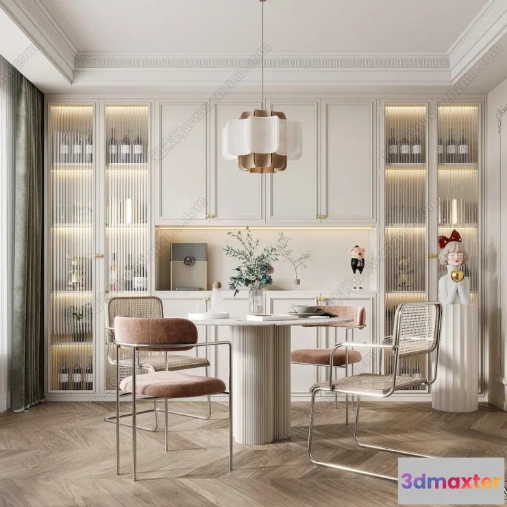 1368366 - Dining Room - 3D Models - 3D Interior Scenes - 287 3D Max