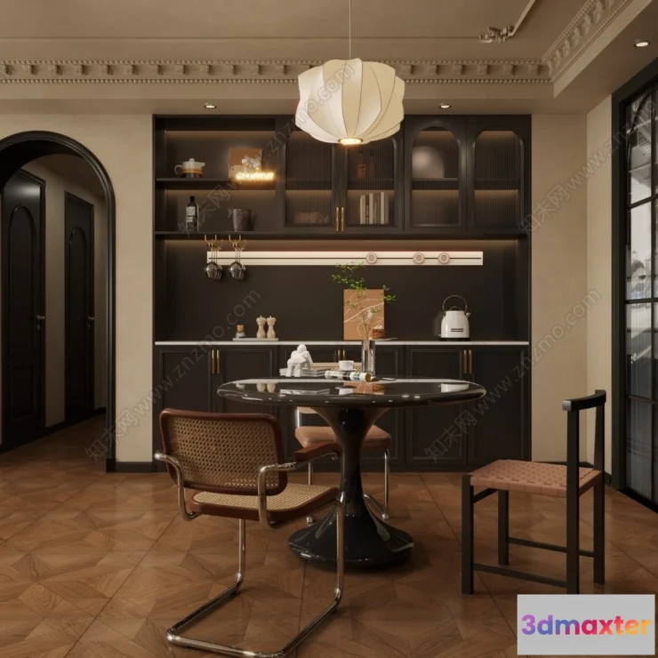 1368652 - Dining Room - 3D Models - 3D Interior Scenes - 291 3D Max