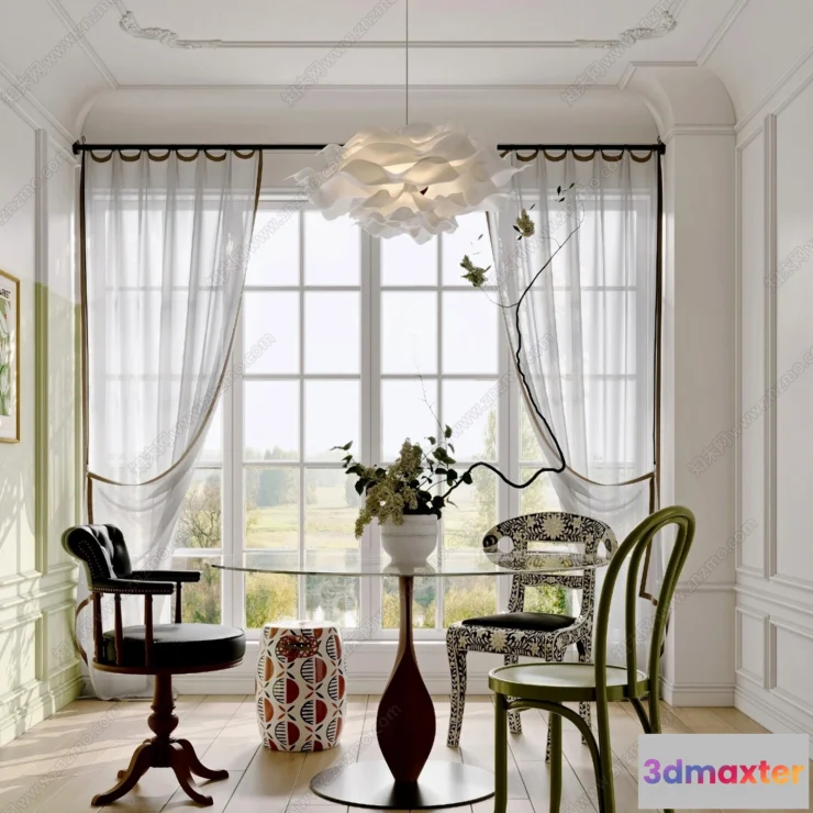 1368718 - Dining Room - 3D Models - 3D Interior Scenes - 292 3D Max