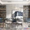 1368982 - Dining Room - Modern Style Interior 3D Scenes - 114 3D Max