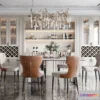 1370011 - Dining Room - 3D Interior Scene - Italian Style - 014 3D Max