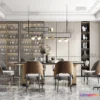 1370070 - Dining Room - Modern Style Interior 3D Scenes - 130 3D Max
