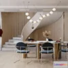 1370700 - Dining Room - 3D Interior Scene - Italian Style - 024 3D Max
