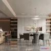 1370953 - Dining Room - 3D Interior Scene - Italian Style - 028 3D Max