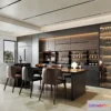 1371086 - Dining Room - 3D Interior Scene - Italian Style - 030 3D Max