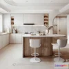 1376923 - Dining Room 3D Interior Scene Model - Wabi Sabi Style - 037 3D Max
