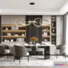 1380971 - Dining Room - Villas 3D Interior Scene - 3D Models - 007 3D Max