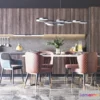 1380989 - Dining Room - 3D Interior Scene - Luxury Style - 001 3D Max