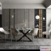 1381294 - Dining Room - Villas 3D Interior Scene - 3D Models - 012 3D Max
