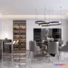 1381319 - Dining Room - 3D Interior Scene - Luxury Style - 006 3D Max