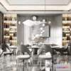 1381696 - Dining Room - Villas 3D Interior Scene - 3D Models - 018 3D Max