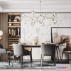 1381749 - Dining Room - 3D Interior Scene - Luxury Style - 012 3D Max