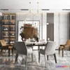 1382021 - Dining Room - Villas 3D Interior Scene - 3D Models - 023 3D Max