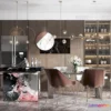 1382425 - Dining Room - Villas 3D Interior Scene - 3D Models - 029 3D Max